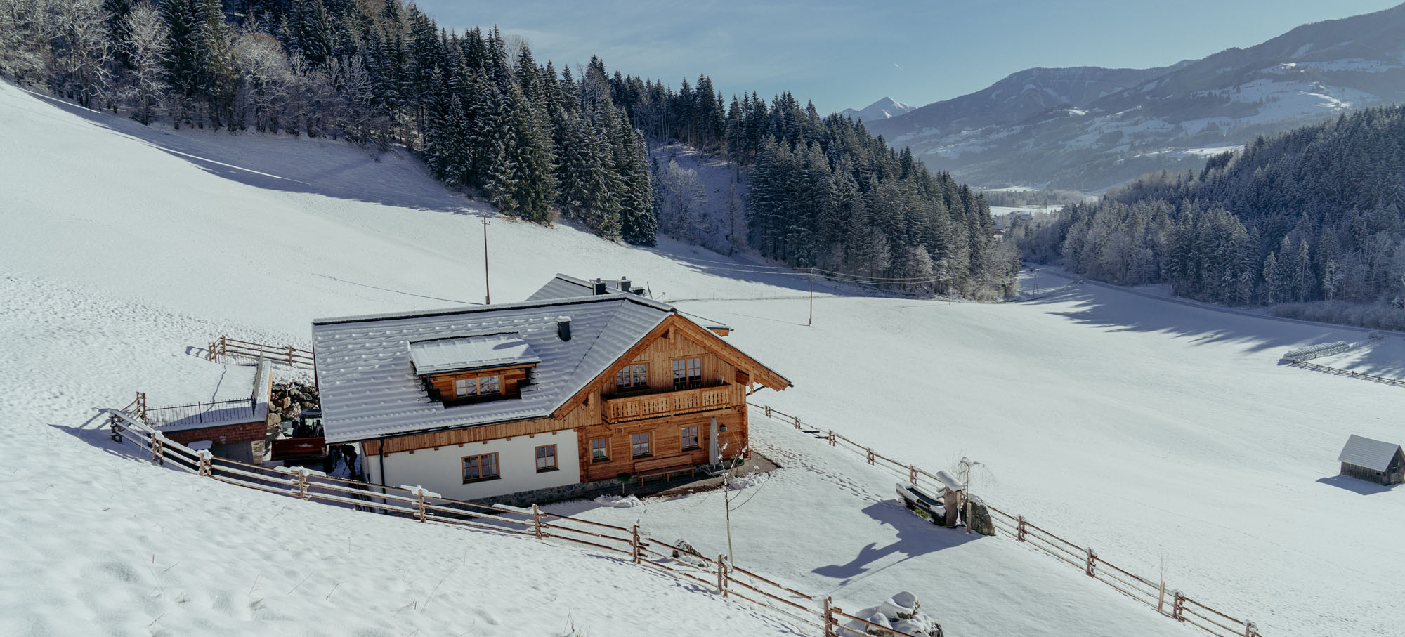 Almchalet Urlaub in den Bergen Österreichs